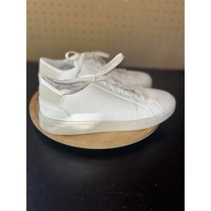 Thousand Fell‎ Lace Up White Eco Recycled Tennis Shoes Women Size 9